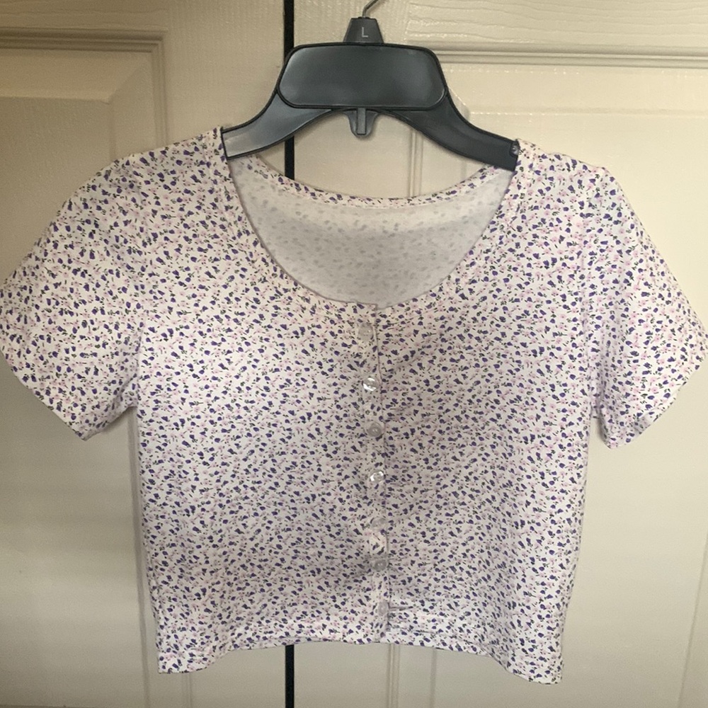 flower crop top